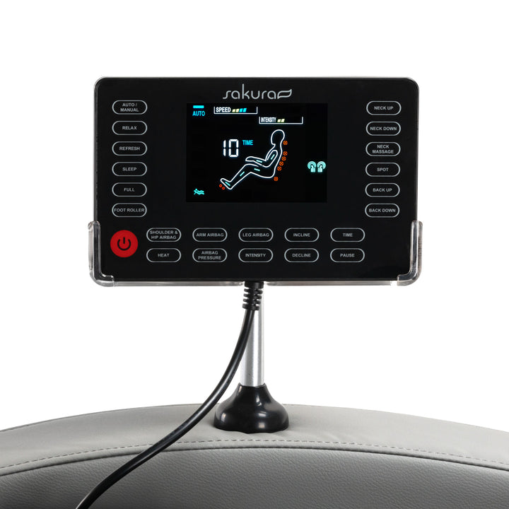 Massagesessel Elektrisch Sakura Standard 801 Grau - Bild 15
