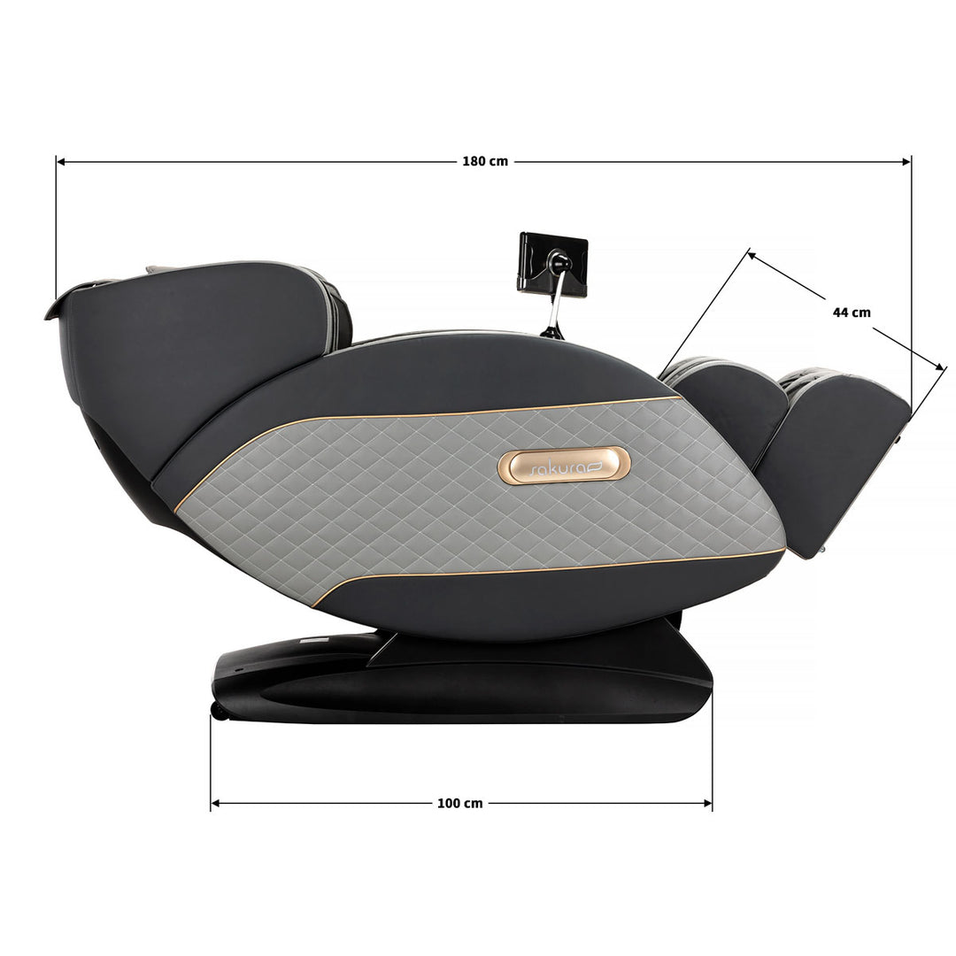 Massagesessel Elektrisch Sakura Standard 801 Grau - Bild 16