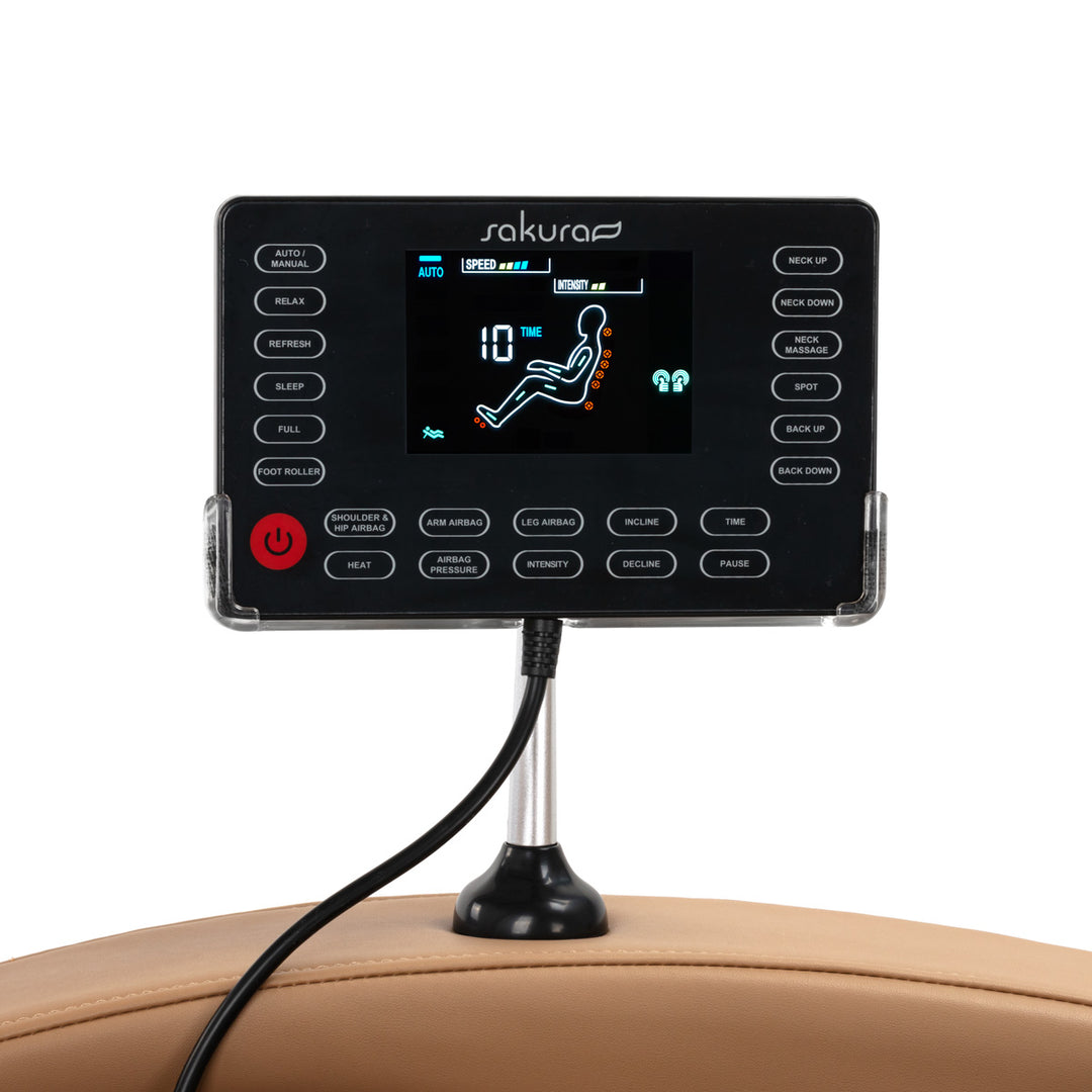 Massagesessel Elektrisch Sakura Standard 801 Braun - Bild 16