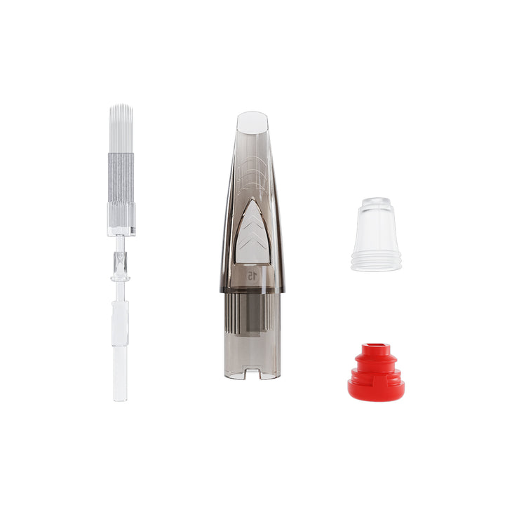 Tattoo Nadeln Cartridge Soft Edge Magnum 19 SEM 0.35 mm El Cartel V2 10 St - Bild 4