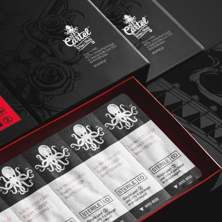 Tattoo Nadeln Cartridge Soft Edge Magnum 19 SEM 0.35 mm El Cartel V2 10 St - Bild 8