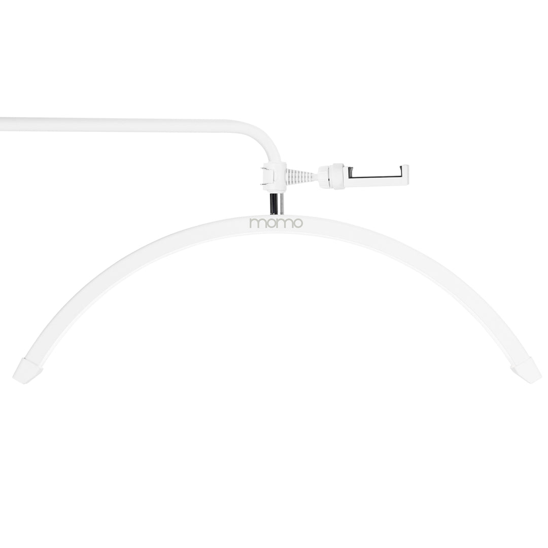Wimpernlampe LED mit Stativ und einstellbarer Farb- und Lichtintensität Momo Moon MX6 Weiß - Bild 2