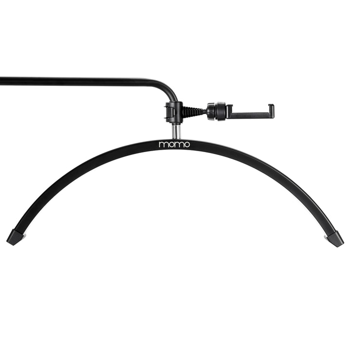 Wimpernlampe LED mit Stativ und einstellbarer Farb- und Lichtintensität Momo Moon MX6 Schwarz - Bild 2
