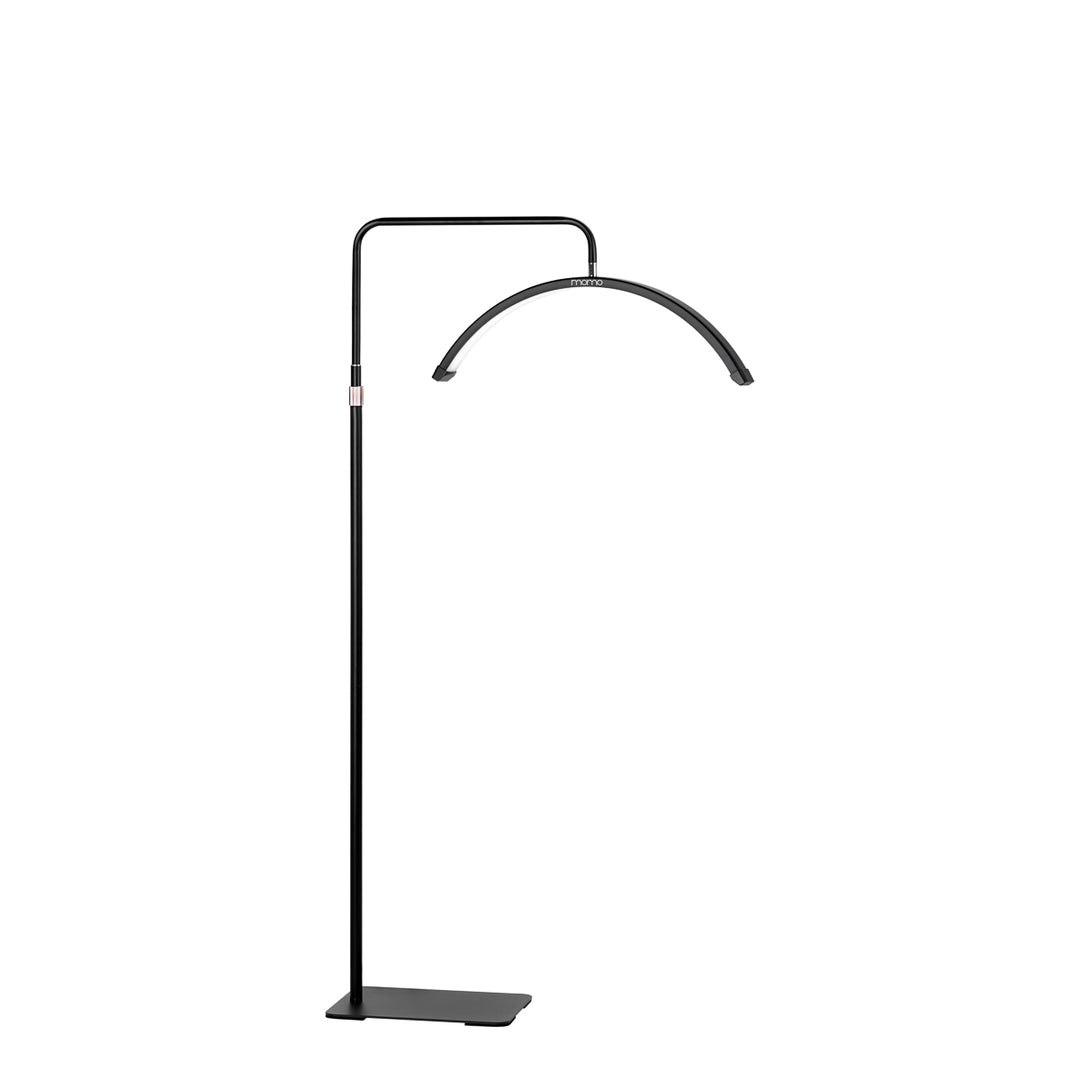 Wimpernlampe LED mit Stativ und einstellbarer Farb- und Lichtintensität Momo Moon MX6 Schwarz - Bild 9