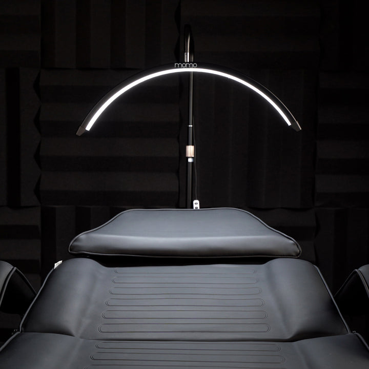 Wimpernlampe LED mit Stativ und einstellbarer Farb- und Lichtintensität Momo Moon MX6 Schwarz - Bild 14