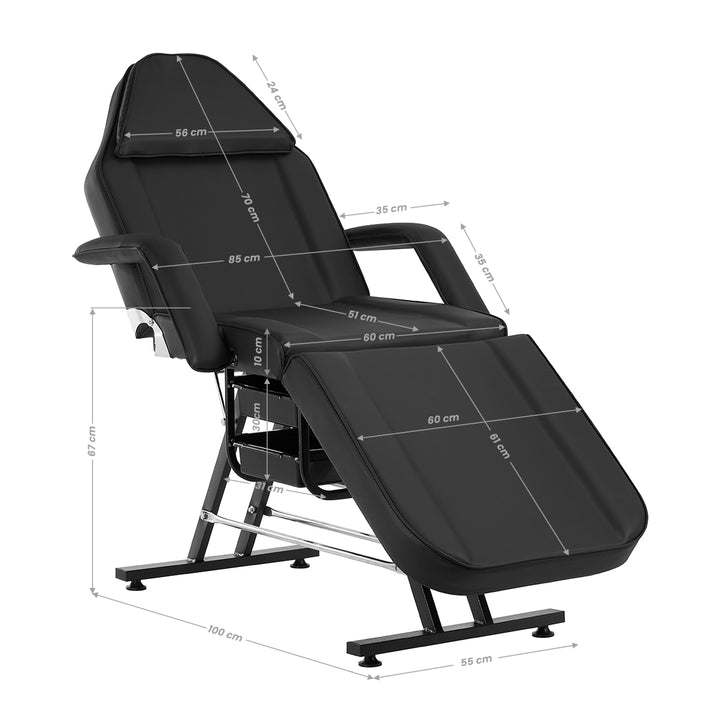 Kosmetikliege Sillon mit Schalen Schwarz - Bild 18
