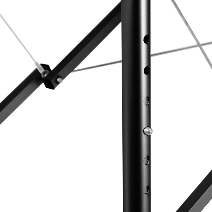 Massageliege Klappbar Komfort Activ Fizjo 2 Zonen Aluminium Rosa-Schwarz - Bild 11