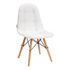 Stuhl 4Rico QS-185 Ökoleder Weiß