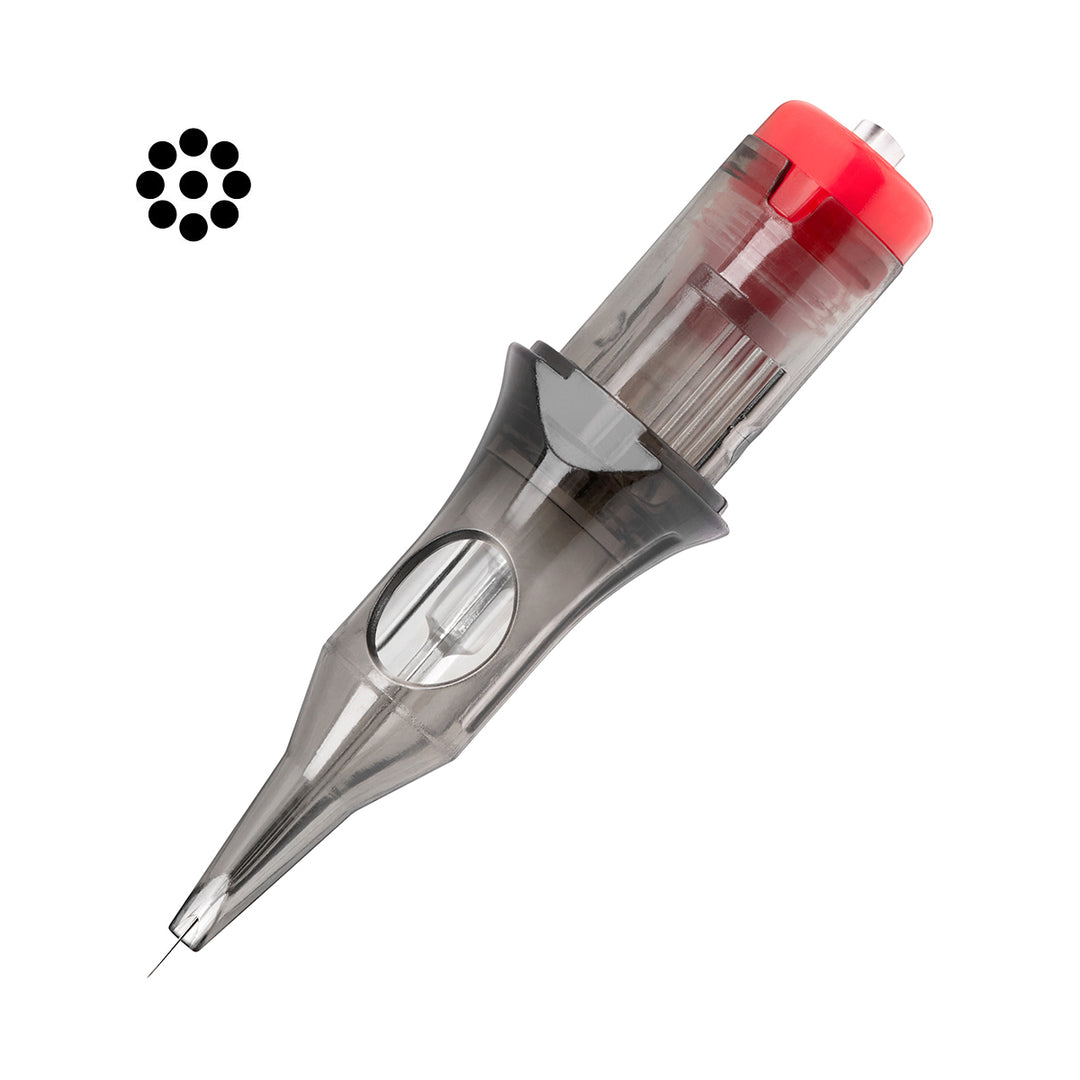Tattoo Nadeln Cartridge Round Liner 9RL 0.35 mm El Cartel V2 10 St