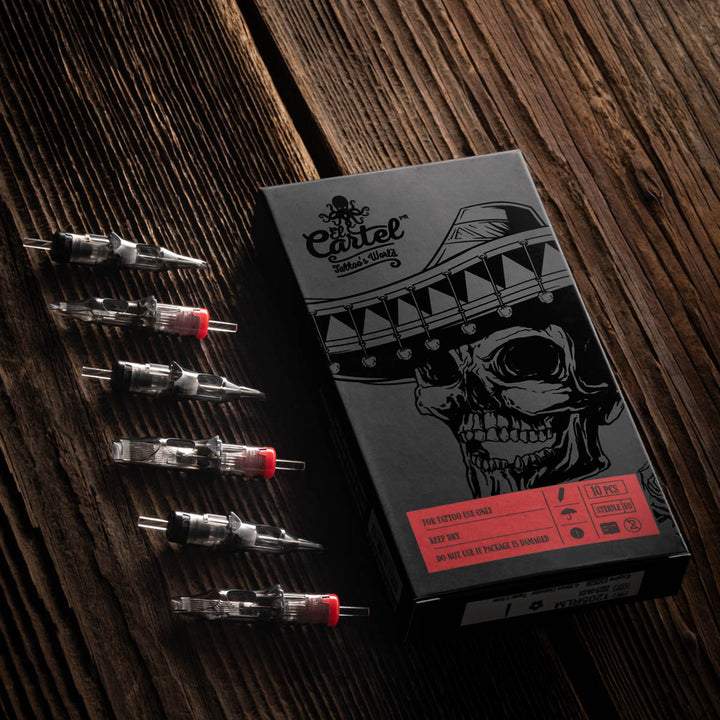 Tattoo Nadeln Cartridge RL-X 3RLX 6 InRow 0.30 mm El Cartel V2 10 St - Bild 5
