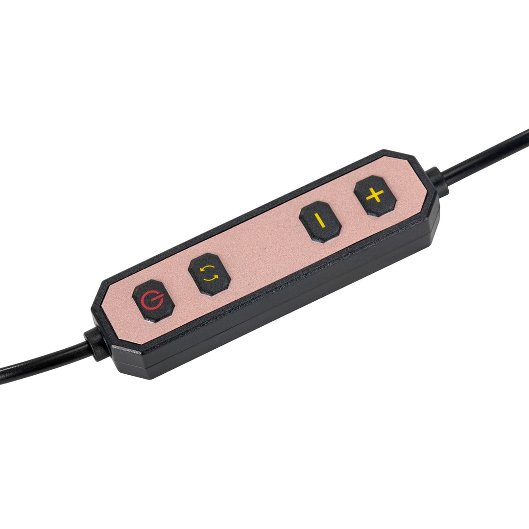 LED-Lampe mit Klemme und einstellbarer Farb- und Lichtintensität Glow MX3 Matt Schwarz - Bild 10