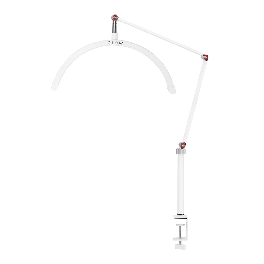 LED-Lampe mit Klemme und einstellbarer Farb- und Lichtintensität Glow MX3 Matt Weiß - Bild 2