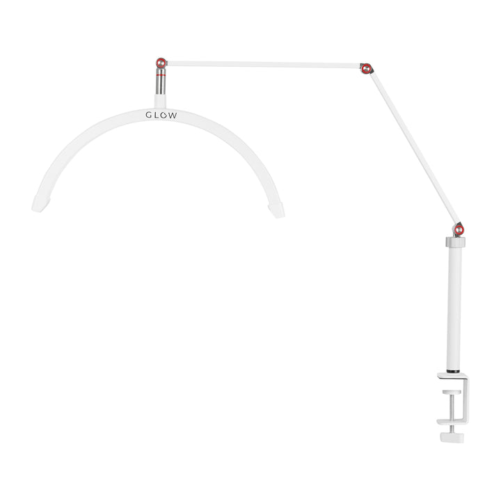 LED-Lampe mit Klemme und einstellbarer Farb- und Lichtintensität Glow MX3 Matt Weiß - Bild 5