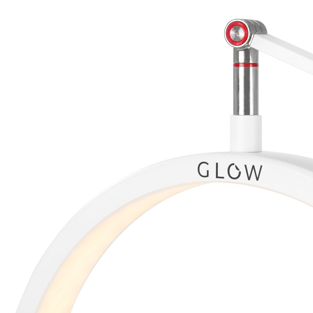 LED-Lampe mit Klemme und einstellbarer Farb- und Lichtintensität Glow MX3 Matt Weiß - Bild 8