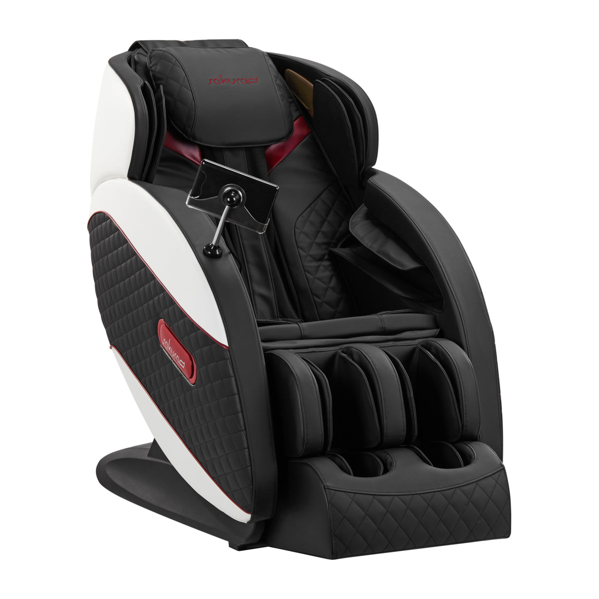 Massagesessel Elektrisch Sakura Standard 801 Schwarz-Rot