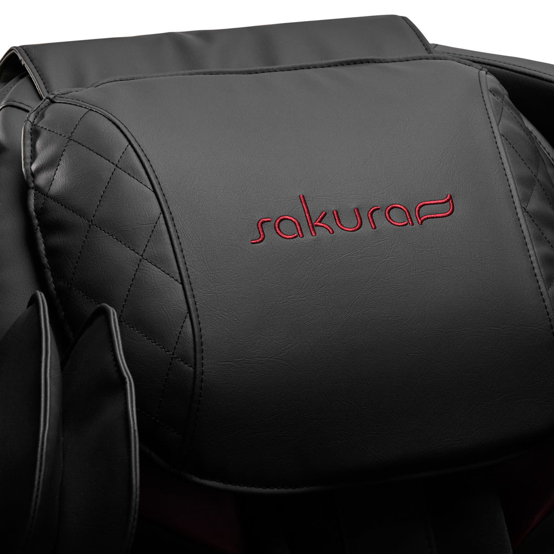 Massagesessel Elektrisch Sakura Standard 801 Schwarz-Rot - Bild 7