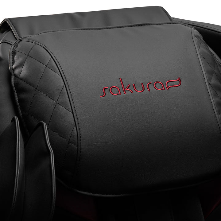 Massagesessel Elektrisch Sakura Standard 801 Schwarz-Rot - Bild 7