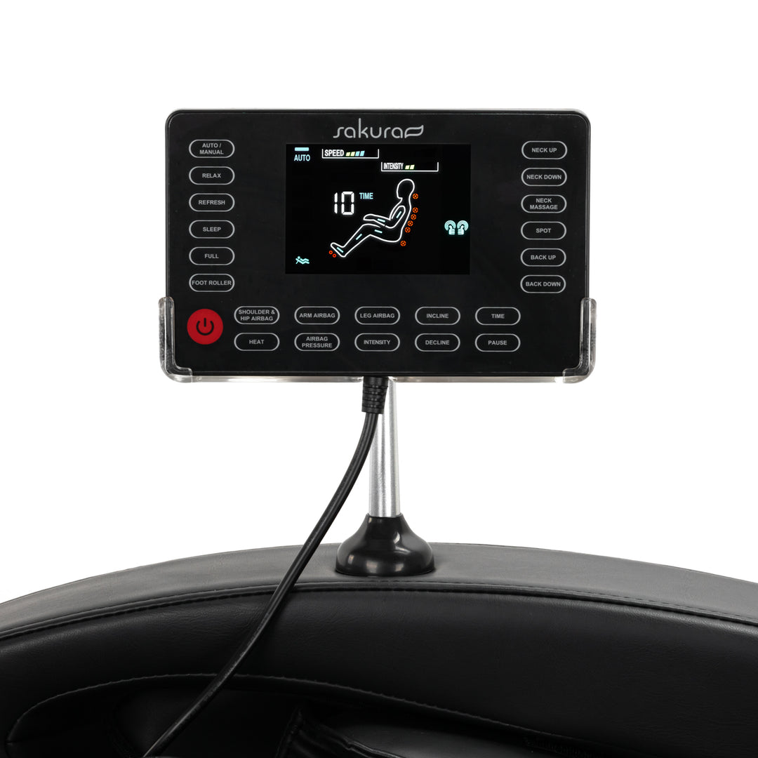 Massagesessel Elektrisch Sakura Standard 801 Schwarz-Rot - Bild 16