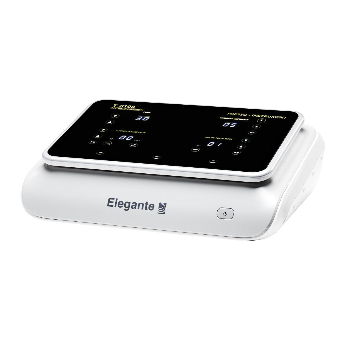 Pressotherapie Gerät Elegante Platinum T8108 mit Infrarot und EMS Weiß