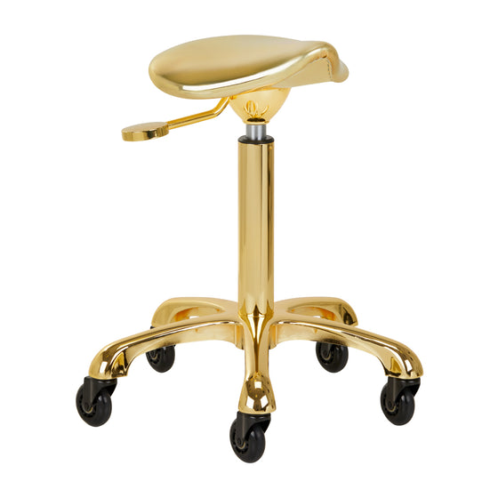 Rollhocker Höhenverstellbar Gabbiano Roll Speed Gold