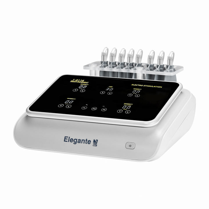 Elektrostimulationsgerät Elegante Platinum T9116 Weiß