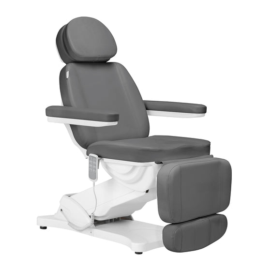 Elektrische Kosmetikliege Sillon Classic 4 Motoren Kippbar Grau
