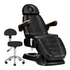 Elektrische Kosmetikliege Sillon Lux 273B 3 Motoren mit Hocker Schwarz