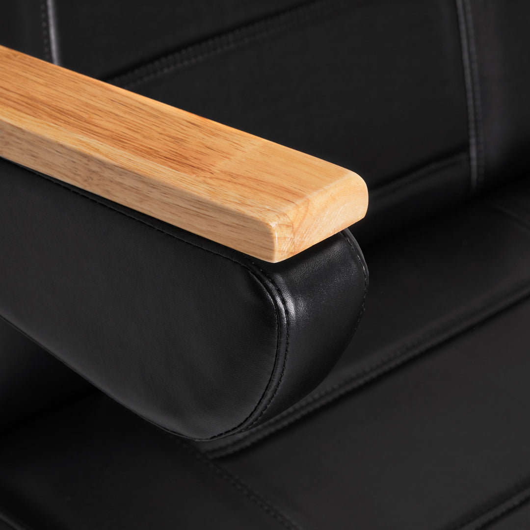 Elektrische Kosmetikliege Sillon Lux 273B 3 Motoren mit Hocker Schwarz - Bild 10