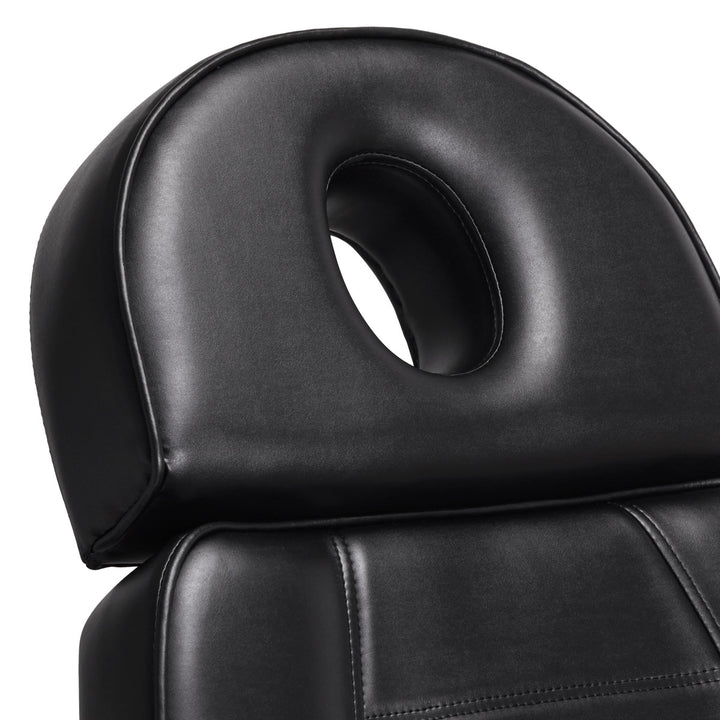 Elektrische Kosmetikliege Sillon Lux 273B 3 Motoren mit Hocker Schwarz - Bild 14