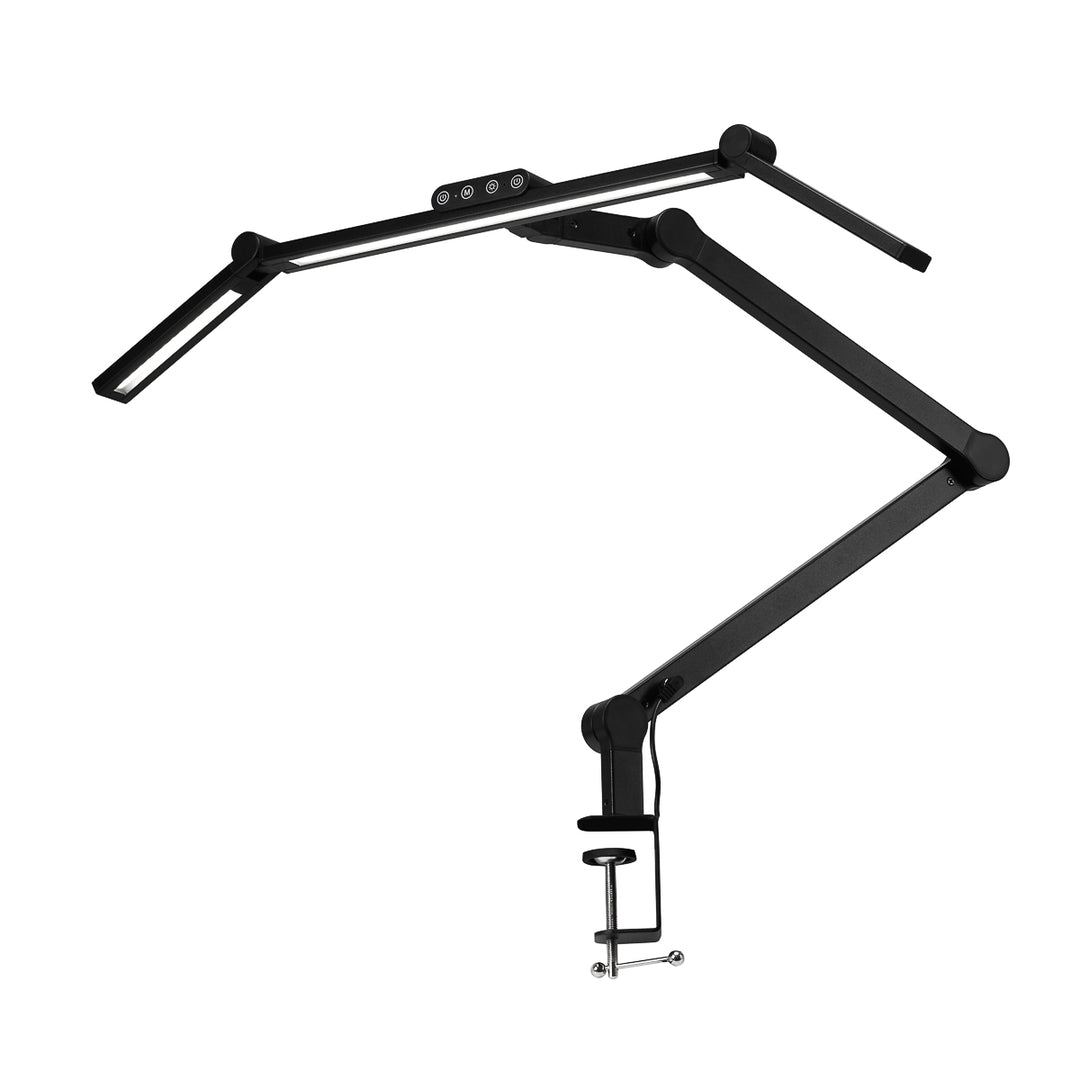 LED-Lampe mit Klemme und einstellbarer Farb- und Lichtintensität Glow L03 Schwarz - Bild 2