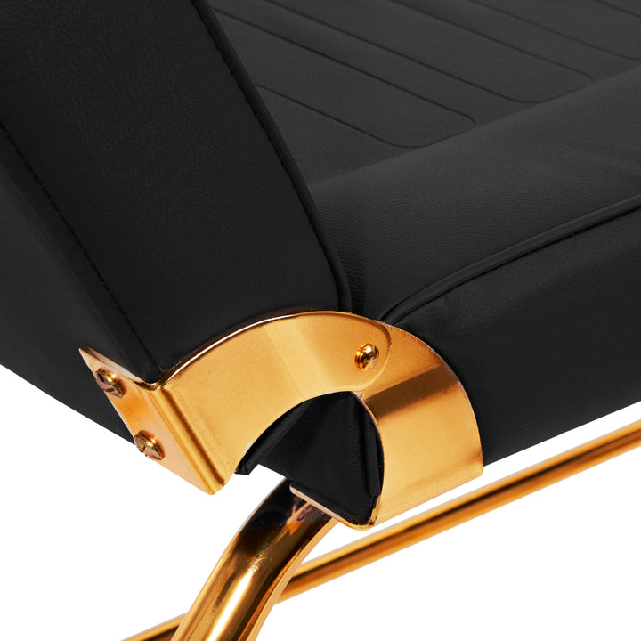 Behandlungsstuhl Sillon 211 Pro Gold Schwarz 13