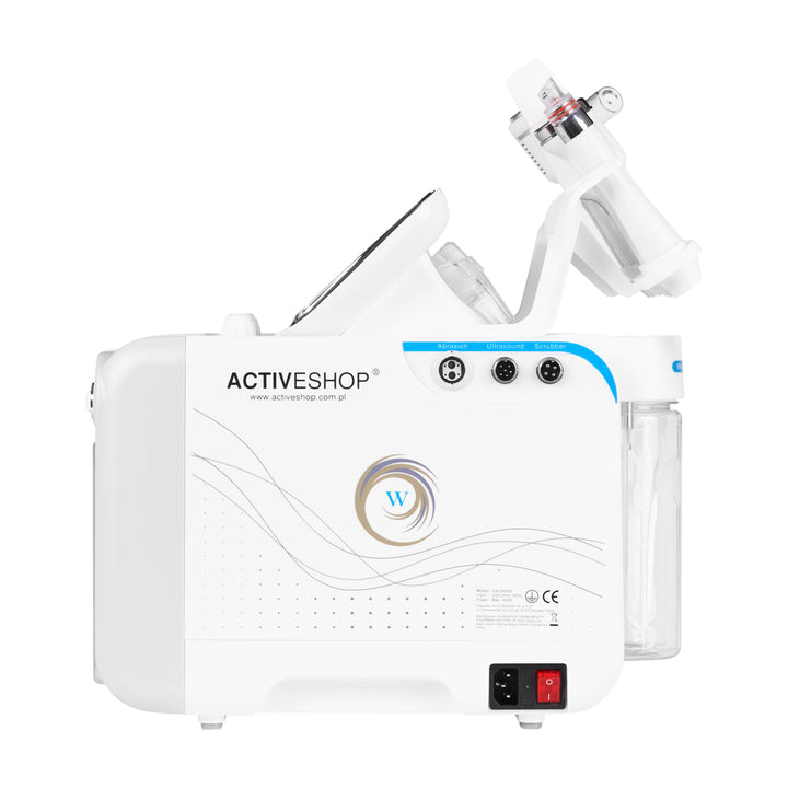 Hydrodermabrasion Gerät 6-in-1 Hydrogen H2+ New Generation Weiß - Bild 2