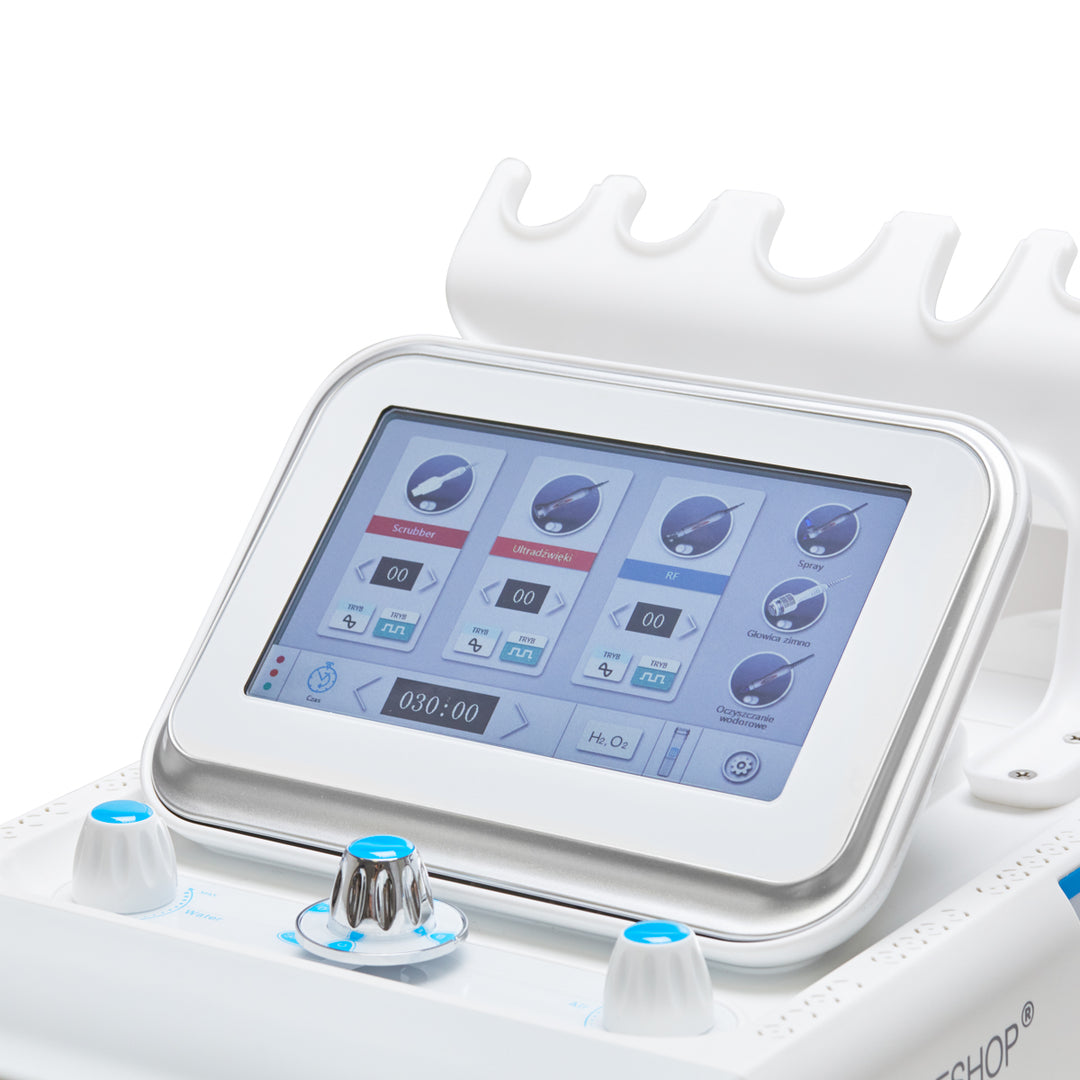 Hydrodermabrasion Gerät 6-in-1 Hydrogen H2+ New Generation Weiß - Bild 5