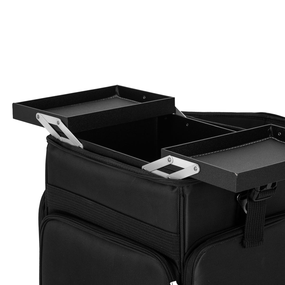 Schminkkoffer Trolley Look 1328 Schwarz - Bild 12