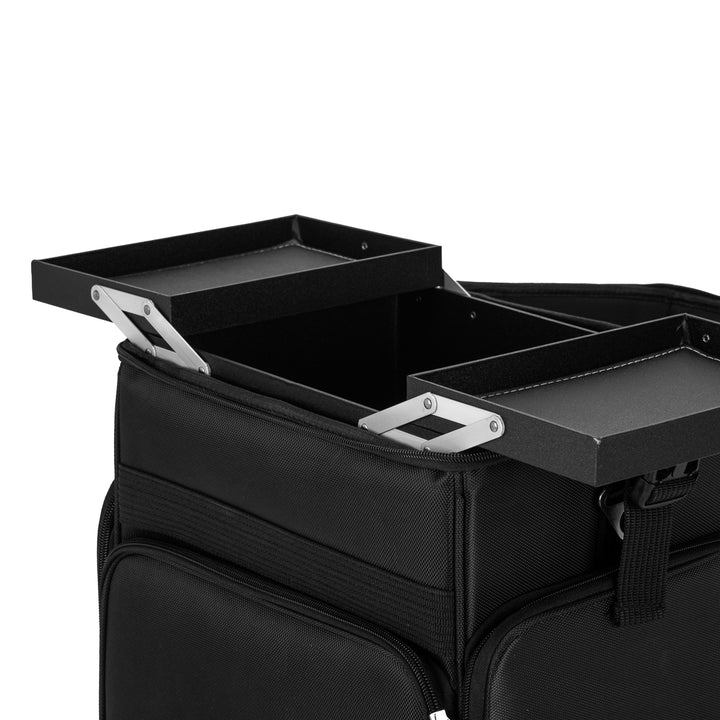 Schminkkoffer Trolley Look 1328 Schwarz - Bild 12