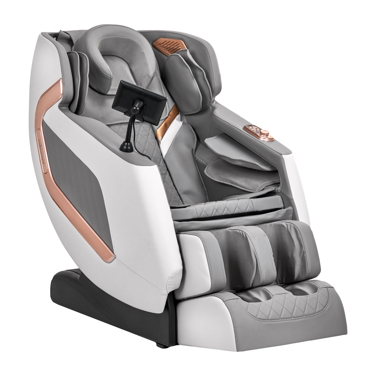 Massagesessel Elektrisch Sakura Classic 802A Weiß-Grau