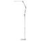 LED-Lampe mit Stativ und einstellbarer Farb- und Lichtintensität Yoga 22W Silber