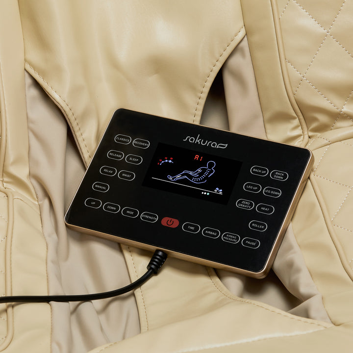 Massagesessel Elektrisch Sakura Comfort Plus 806 Beige-Braun - Bild 14