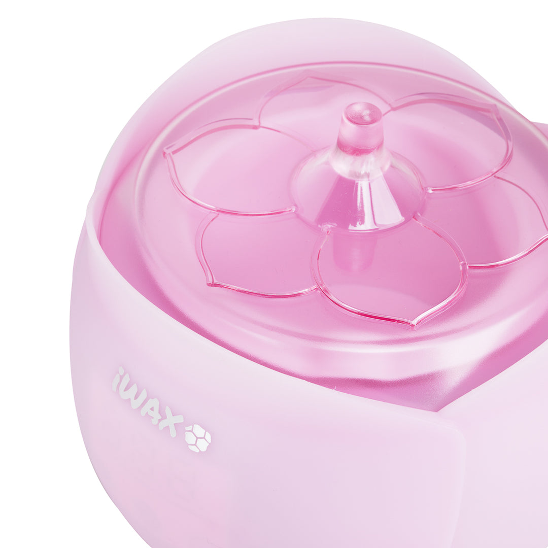 Wachswärmer Dose iWax Flower Rosa - Bild 4