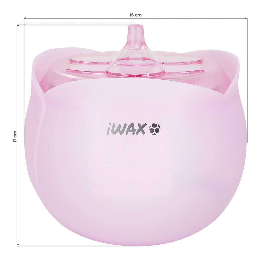 Wachswärmer Dose iWax Flower Rosa - Bild 7