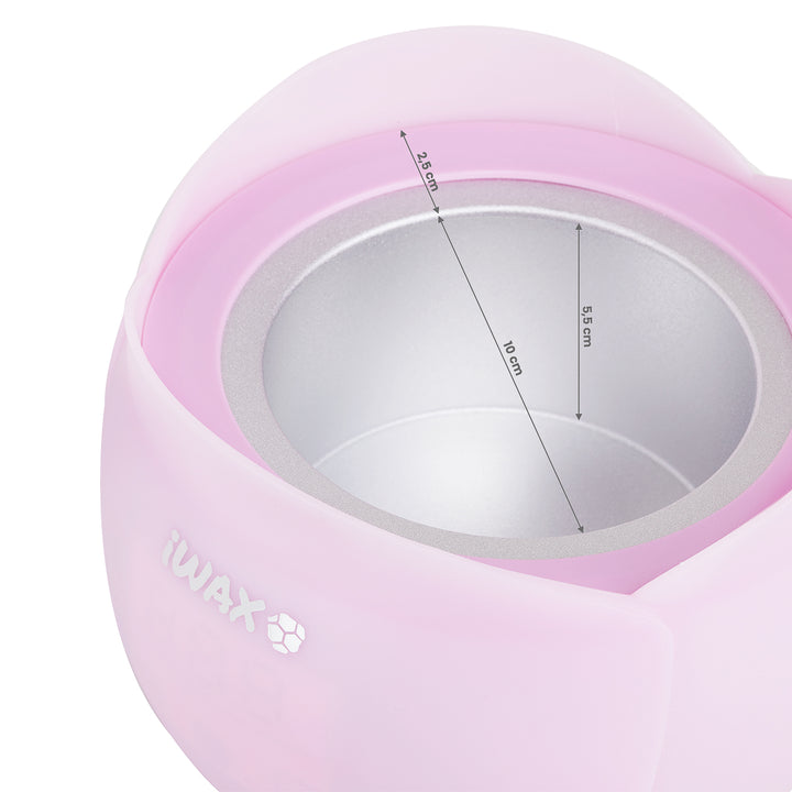 Wachswärmer Dose iWax Flower Rosa - Bild 9
