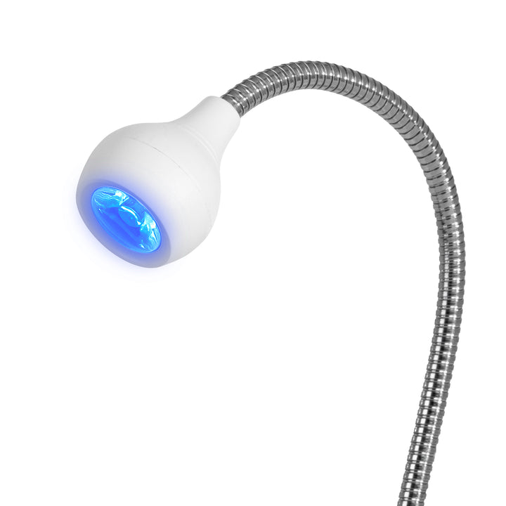 UV Lamp LED mit Klemme Glow Snake Weiß - Bild 2