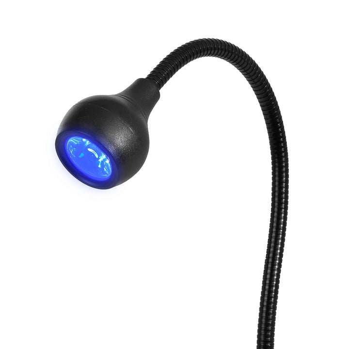 UV Lamp LED mit Klemme Glow Snake Schwarz - Bild 2