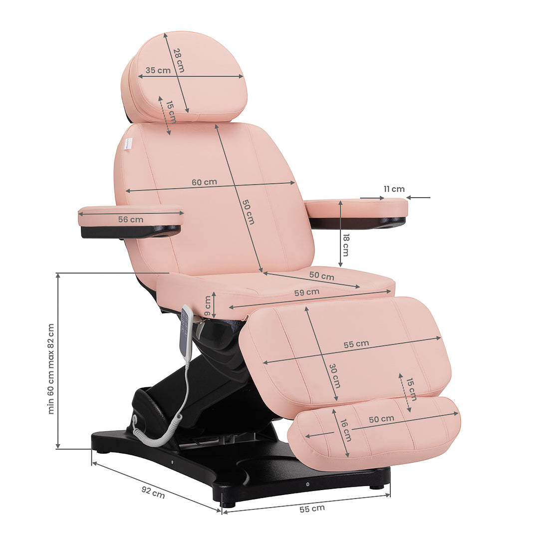 Elektrische Kosmetikliege Sillon Classic 3 Motoren Rosa - Bild 18