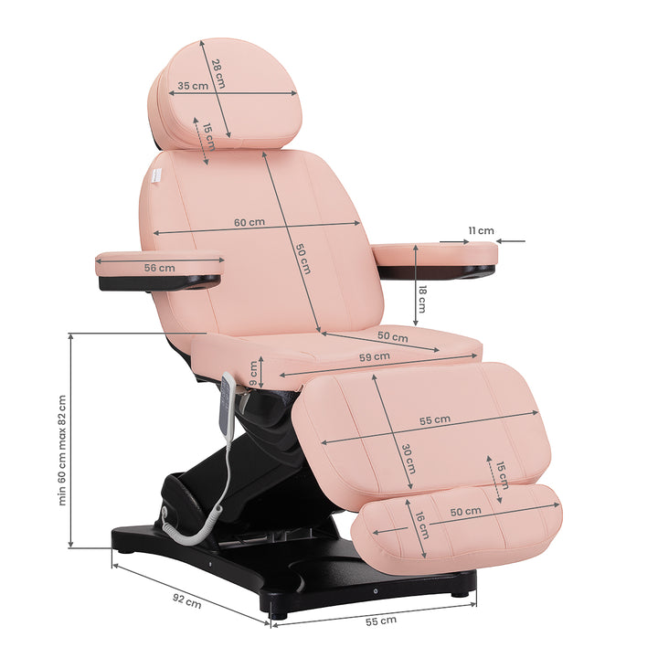 Elektrische Kosmetikliege Sillon Classic 3 Motoren Rosa - Bild 18