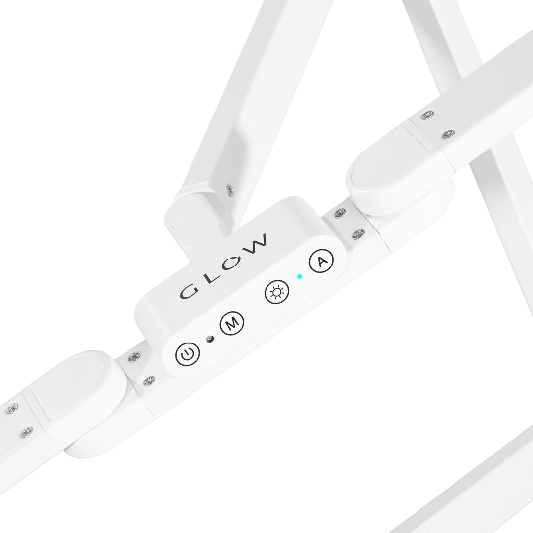 LED-Lampe mit Klemme und einstellbarer Farb- und Lichtintensität Glow L04 Weiß - Bild 4