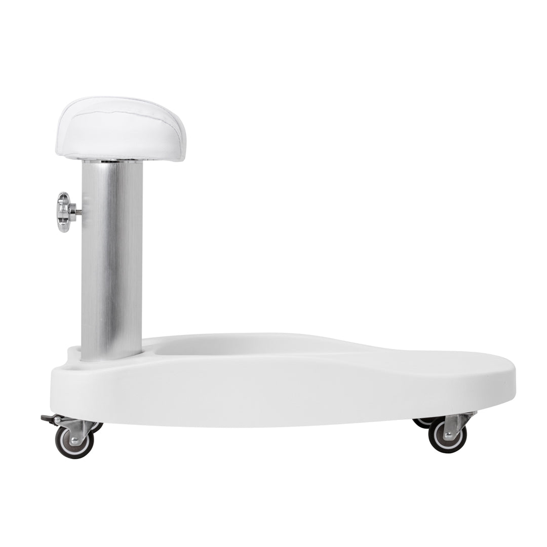 Trolley mit Fußstütze für Fußbadewanne Azzurro Weiß - Bild 4