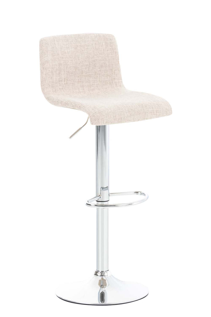 Barhocker 105 Stoff Creme