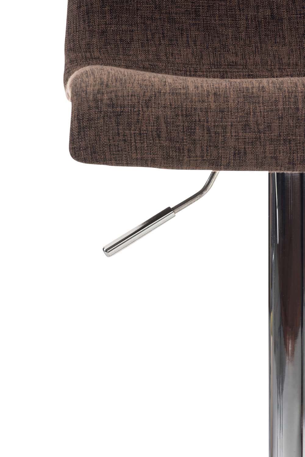 Barhocker 105 Stoff Braun - Bild 6