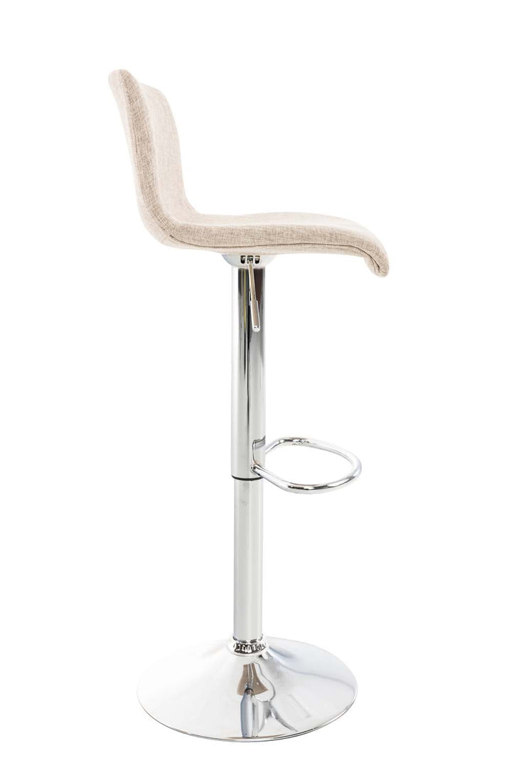 Barhocker 105 Stoff Creme - Bild 4